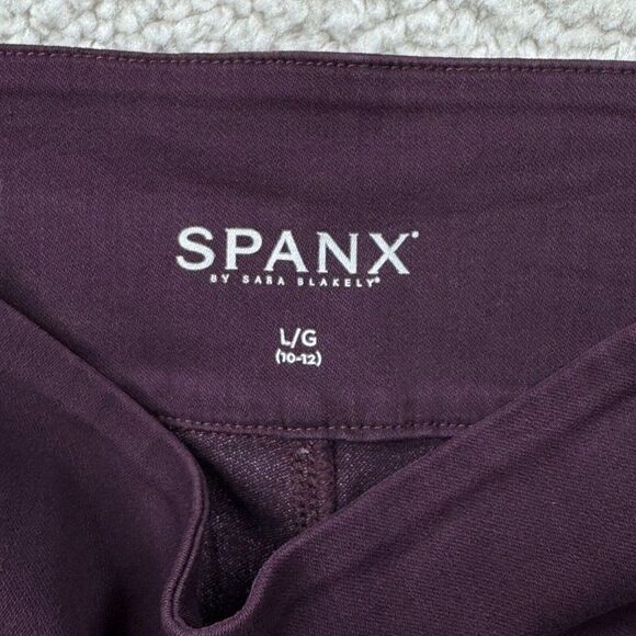 Spanx Solace High Rise Denim Stretch Skinny Jegging Purple - Picture 4 of 10